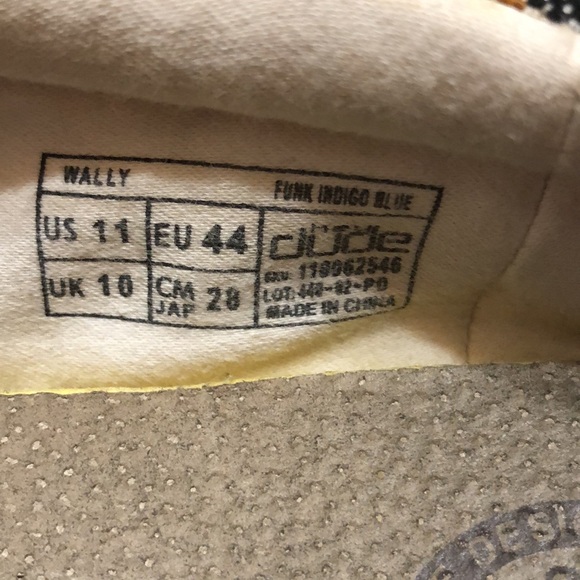 HEY DUDE UNISEX WALLY FUNK INDIGO BLUE - Picture 3 of 7